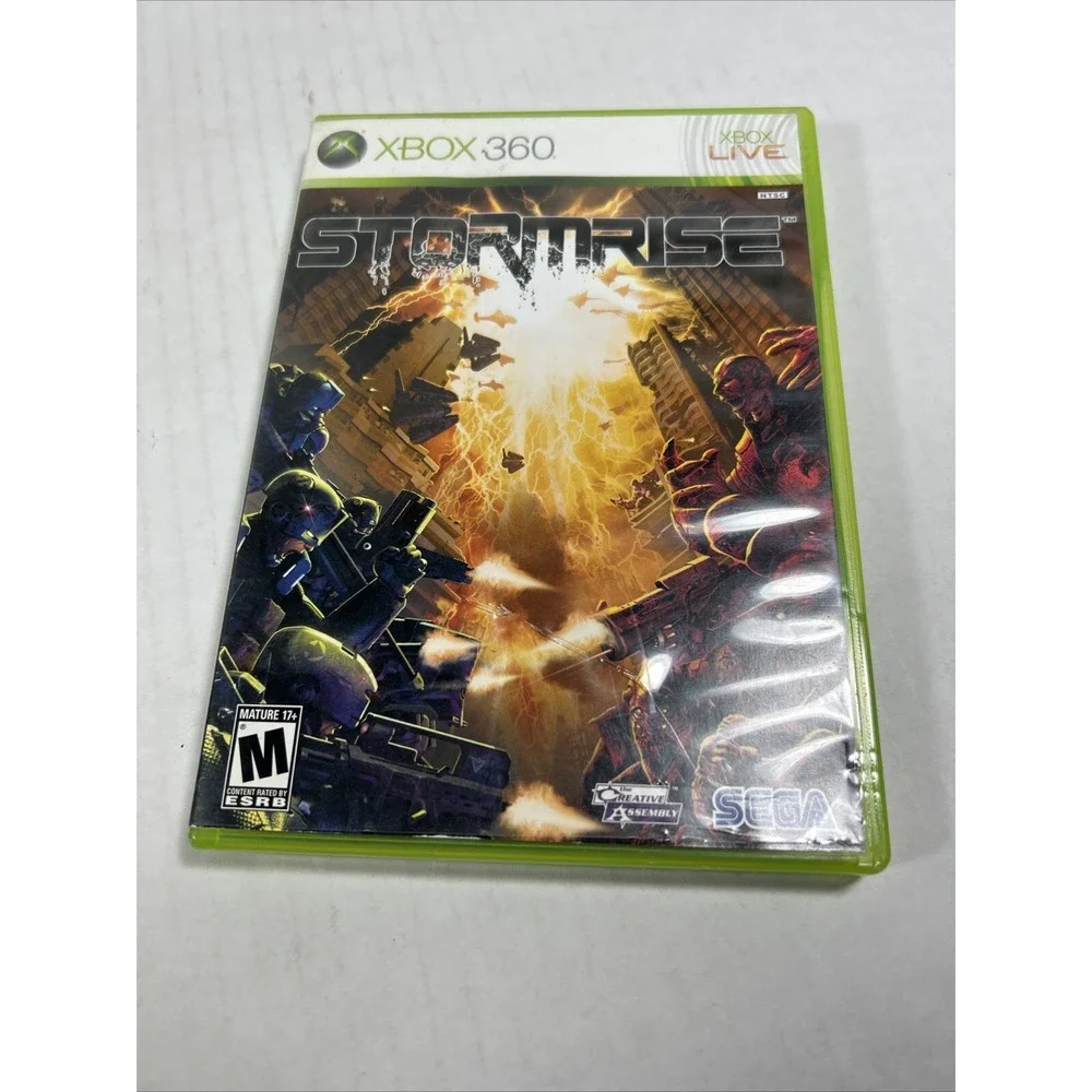 Stormrise (Microsoft Xbox 360, 2009) Complete w/ Manual Tested‎ Sega Strategy